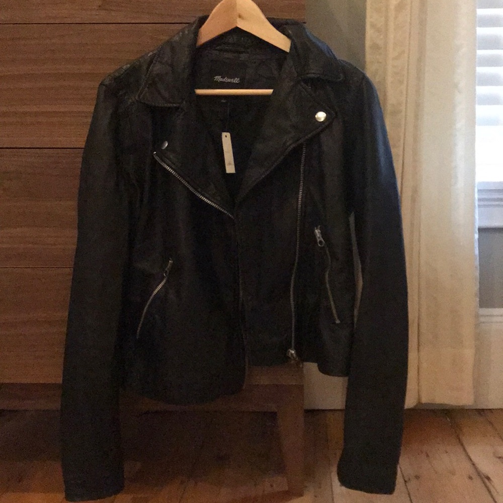 Madewell Washed Leather Jacket